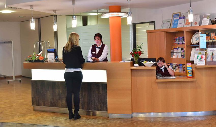 Hotel Aspethera - Empfang